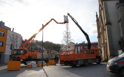 Le sapin de Noël de Pétange